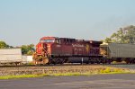 CP AC44CW Locomotive leading a train